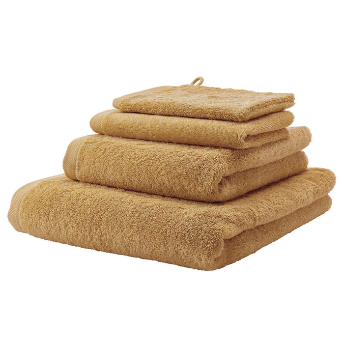 Aquanova - Handdoek 55x100 cm LONDON Ochre-443 (set|3)