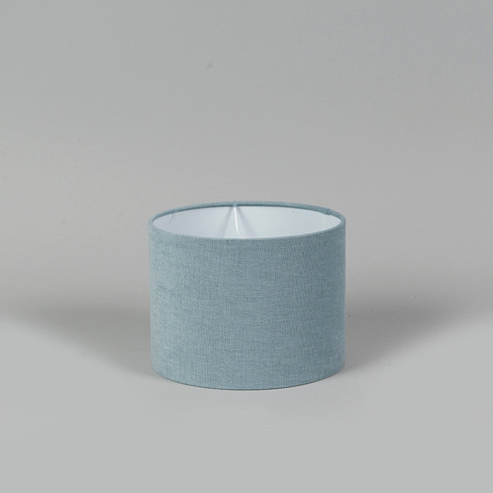 QAZQA Lampenkap cilinder stof - Turquoise - Modern - D 200mm