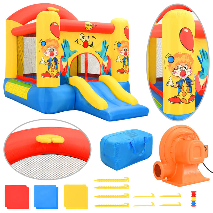 Happy Hop Springkussen met glijbaan 330x230x230 cm PVC