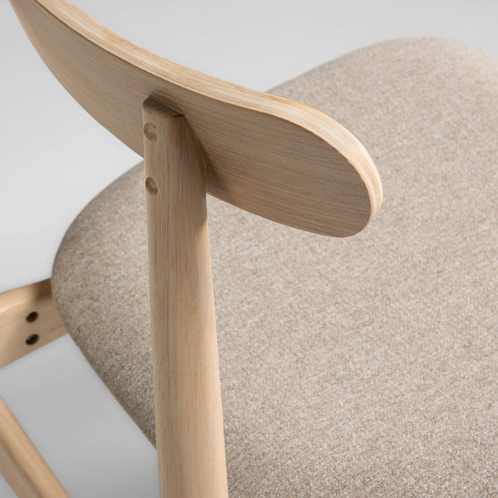 Kave Home Nayme Eetkamerstoel Beige