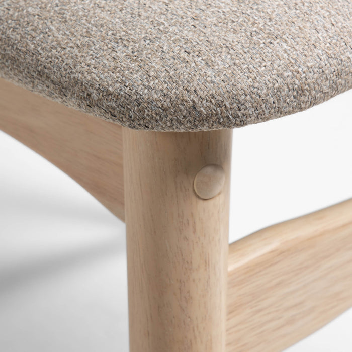 Kave Home Nayme Eetkamerstoel Beige