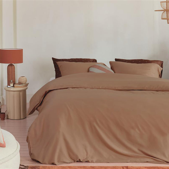 vtwonen Earth Dekbedovertrek 240 x 200/220 cm - Perzik