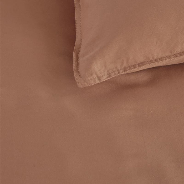 vtwonen Earth Dekbedovertrek 240 x 200/220 cm - Perzik