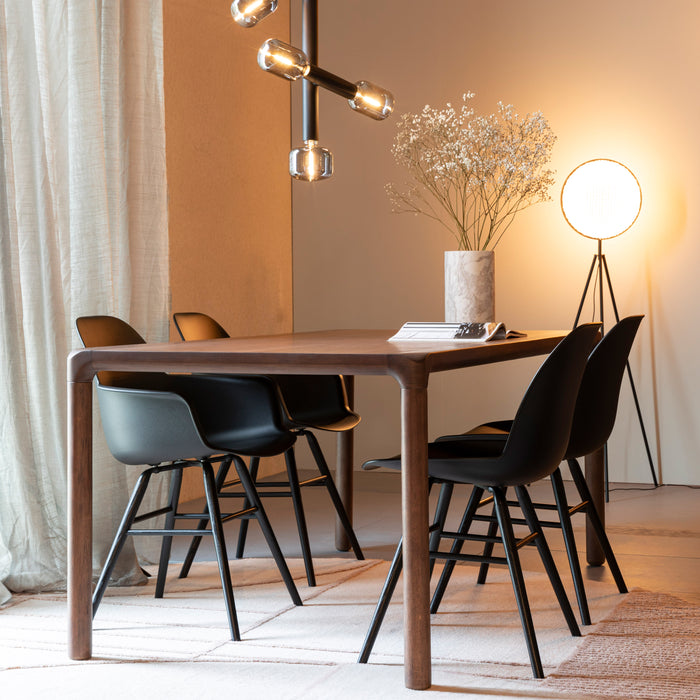 Zuiver Storm Eettafel - 220 x 90 cm - Donkerbruin