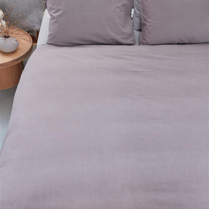 vtwonen Natural Stone Dekbedovertrek 260 x 200/220 cm - Lila