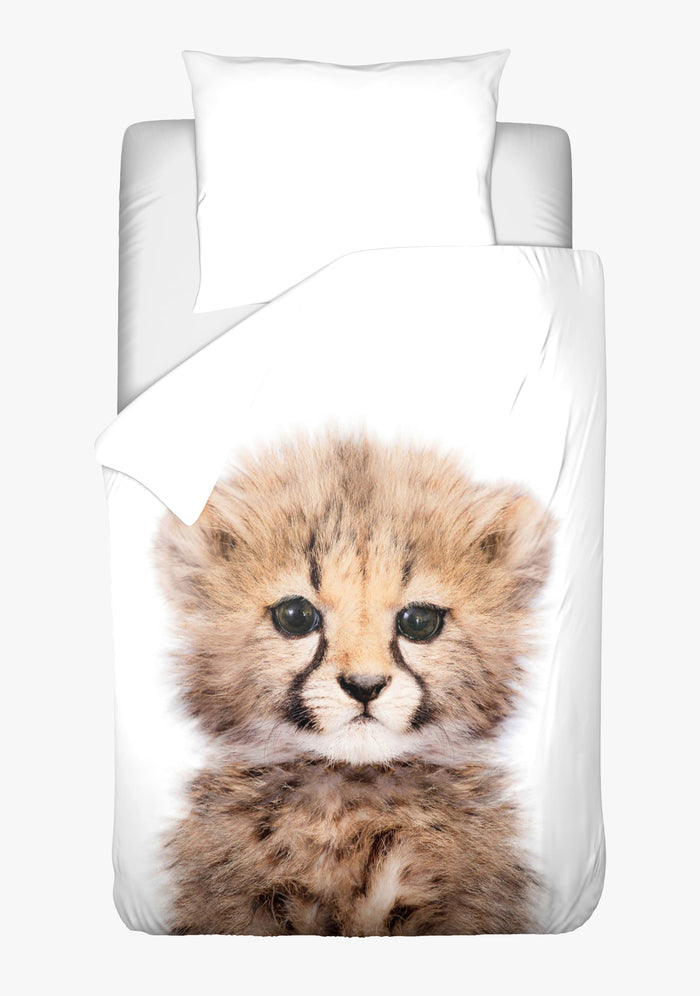 Y-NOT Baby Cheetah Dekbedovertrek 240 x 220 cm