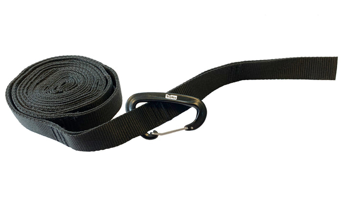 Tropilex® Reishangmat Tweepersoons Travel Black Zwart