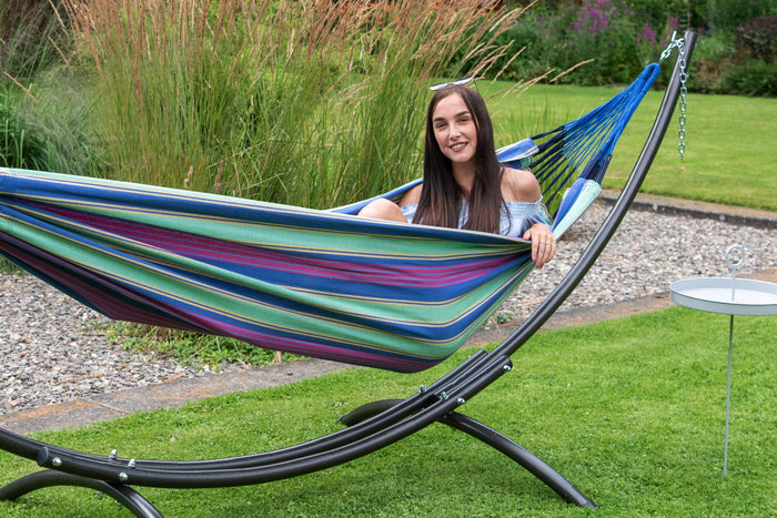 Tropilex® Hangmat Eénpersoons Cuba Blueberry Blauw