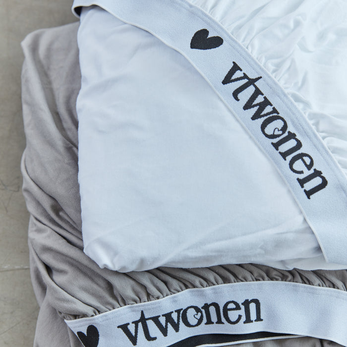 vtwonen Cover Hoeslaken 180/200 x 200/210/220 cm - Wit