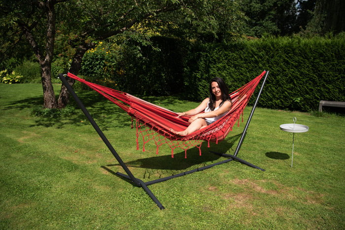 Tropilex® Hangmat Eénpersoons Bonaire Fire Rood