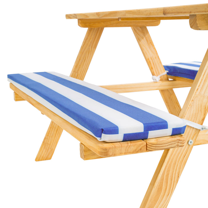 tectake Kinderpicknicktafel met kussens