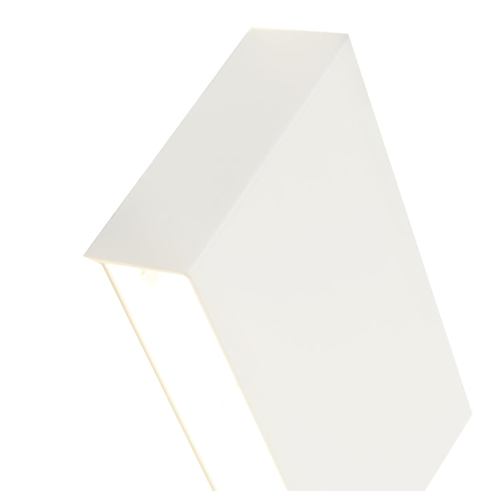 QAZQA Moderne wandlamp wit rechthoekig 2-lichts- Otan