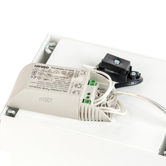 QAZQA Inbouwspot wit AR111 draai- en kantelbaar trimless - Oneon