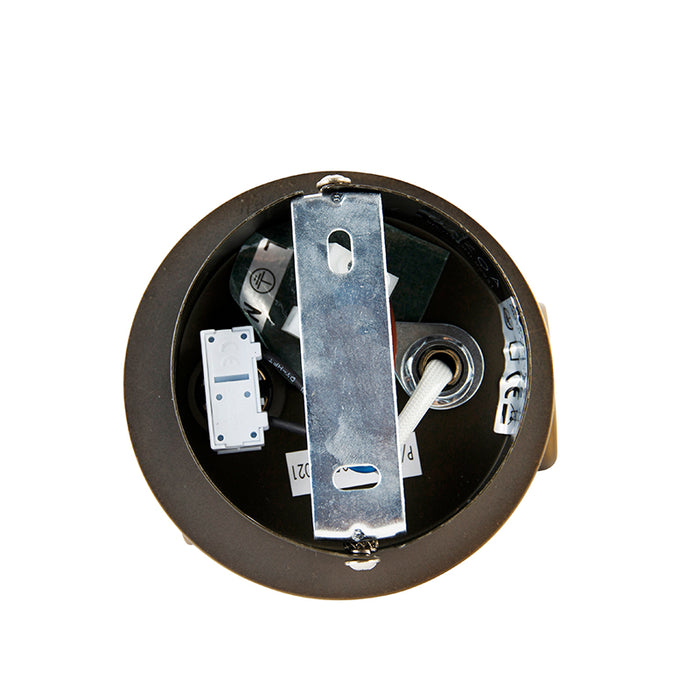 QAZQA Wandspot brons draai- en kantelbaar met schakelaar - Karin 1