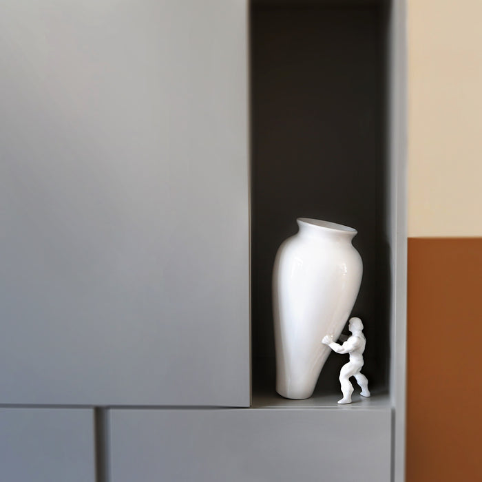 Jasmin Djerzic My Superhero vaas maat L Wit