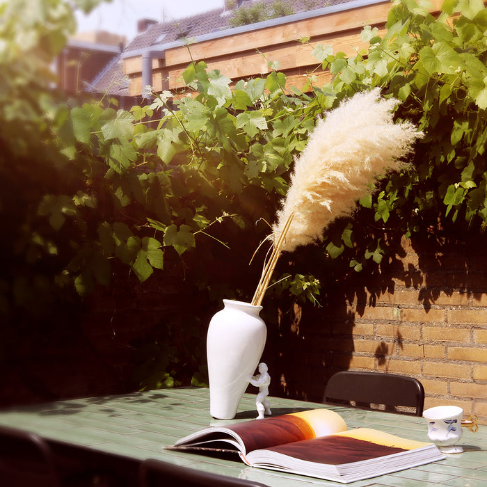 Jasmin Djerzic My Superhero vaas maat L Wit