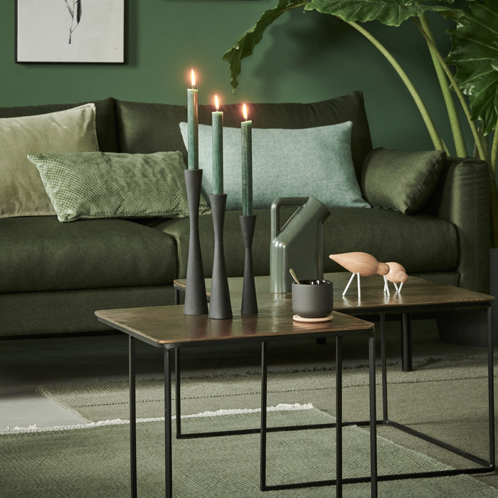 vtwonen Metal Black Kandelaar H 25,5 cm