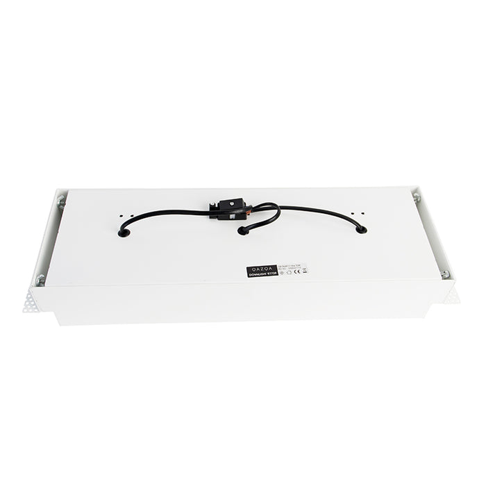 QAZQA Inbouwspot wit AR111 trimless 3-lichts - Oneon