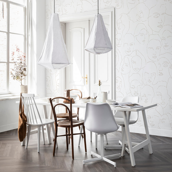 vtwonen - Fotobehang - Faces - 150x280 cm