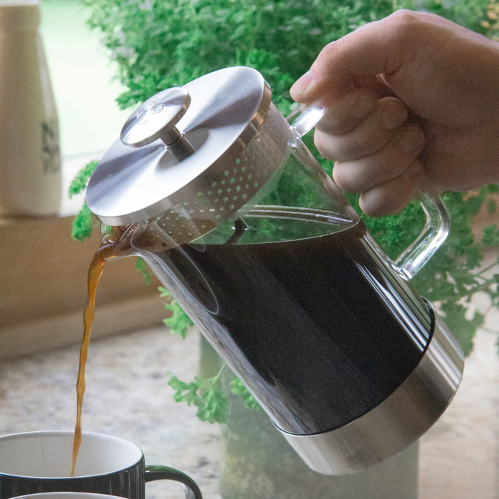 Barista & Co Core Cafetière 0,9 L - Zilver