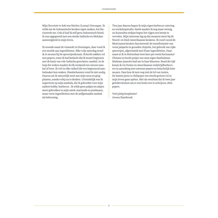 Hete pepers - Jeroen Hazebroek