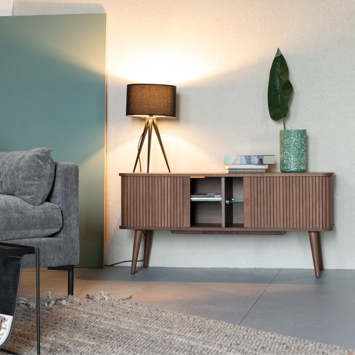 Zuiver Barbier Dressoir - Donkerbruin