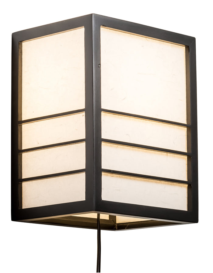 Fine Asianliving Japanse Wandlamp Shoji Rijstpapier