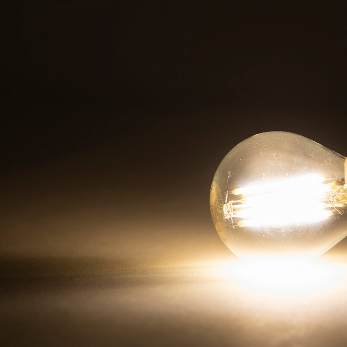 LUEDD Set van 5 E14 dimbare LED kogellampen P45 5W 470 lm 2700K