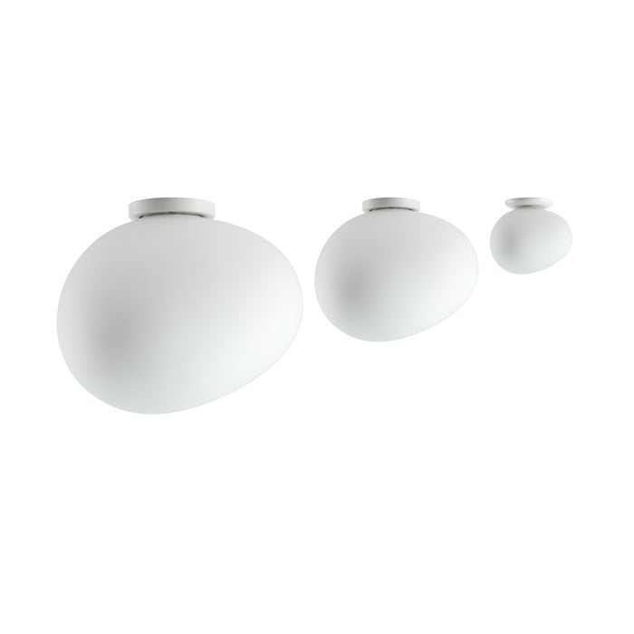 Foscarini Gregg Midi plafond- en wandlamp LED IP44 wit