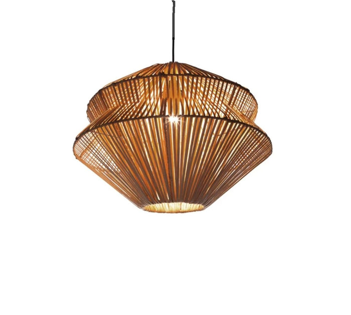 Villaflor Hanglamp Laut Rotan Naturel 40cm