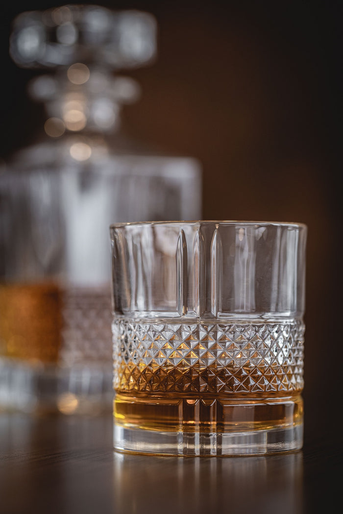 Cookinglife Whiskey Glazen | Cocktailglazen | Waterglazen Monea - 230 ml - 4 stuks