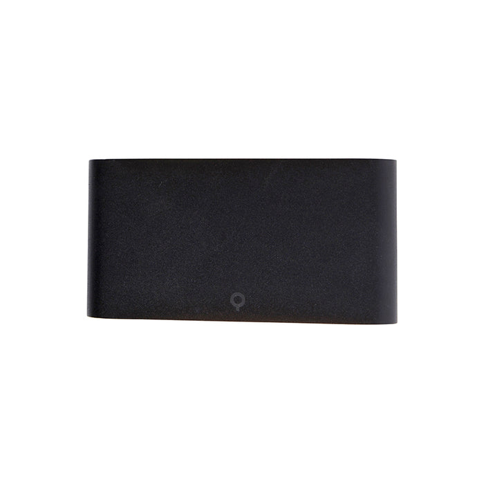 QAZQA Moderne buiten wandlamp zwart 17,5 cm incl. LED IP65 - Batt