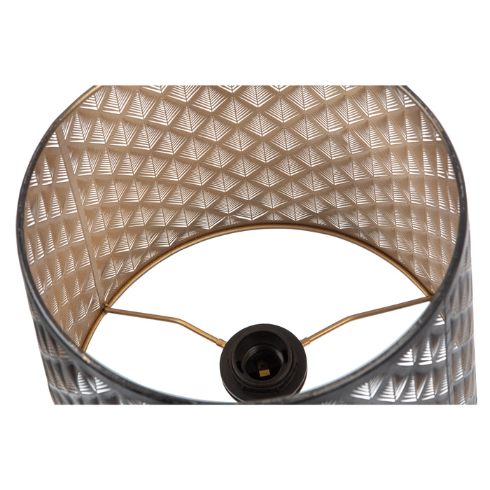 WOOOD Kars Tafellamp - Metaal - Zwart - 56x28x28