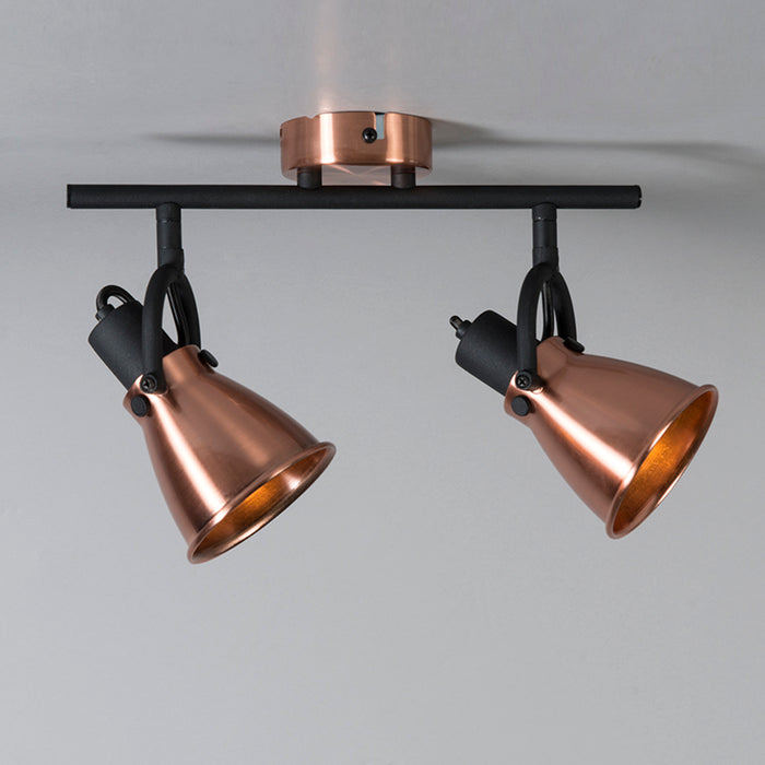 QAZQA Klassieke spot koper - Jos 2