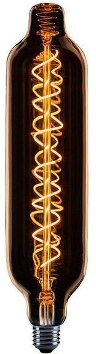 Buis XXL Filament spiraal LED 8w E27 240v 1800k dimbaar goud