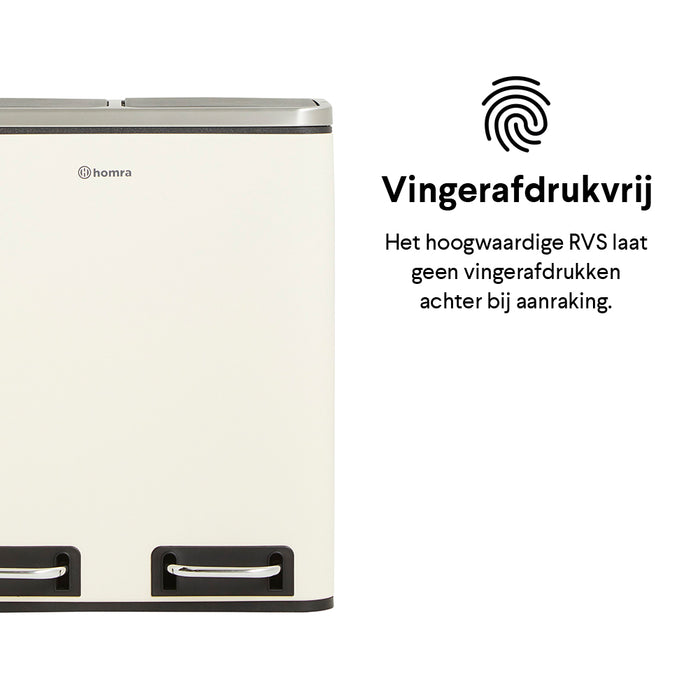 Homra Blinq Duo Pedaalemmer 30 liter (2x15 liter)