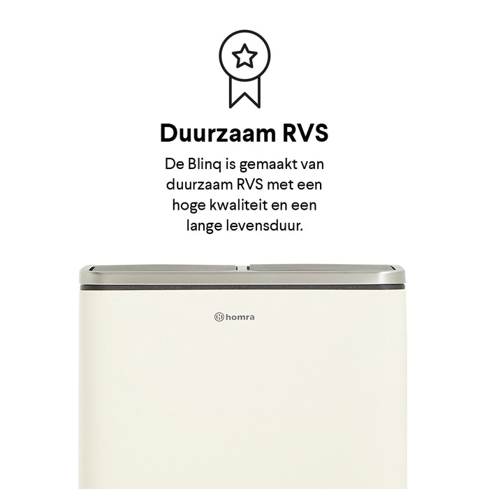 Homra Blinq Duo Pedaalemmer 30 liter (2x15 liter)