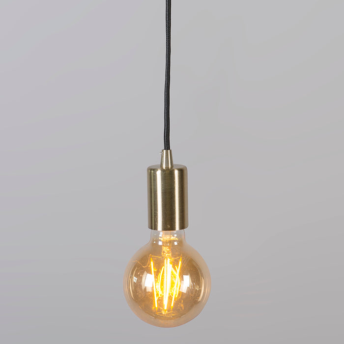 QAZQA Moderne hanglamp goud - Facil