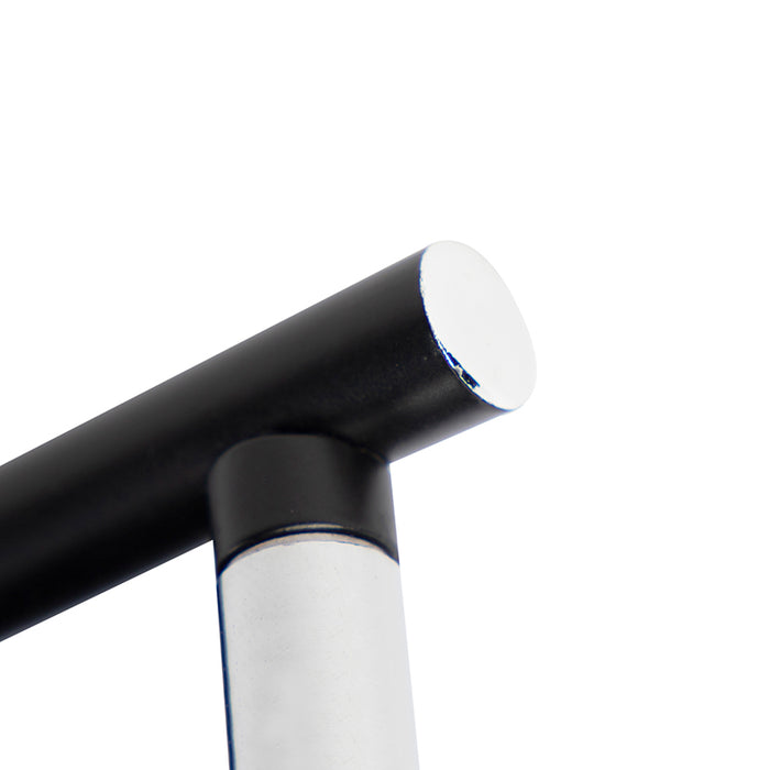 QAZQA Moderne spot 4-lichts zwart met gouden binnenkant - Buell