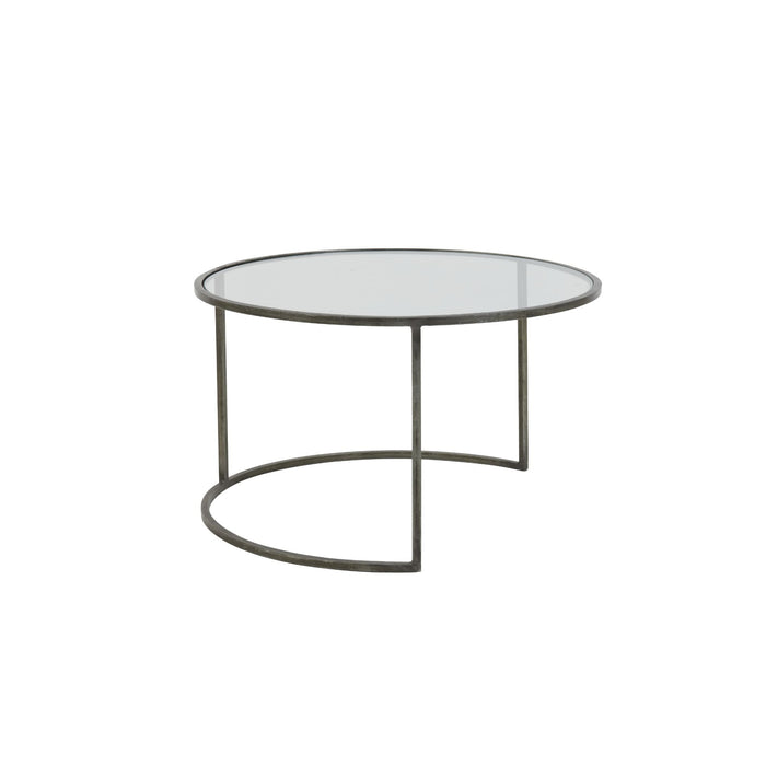 Light & Living Salontafel Duarte - Vintage Tin - Ø65+Ø75cm