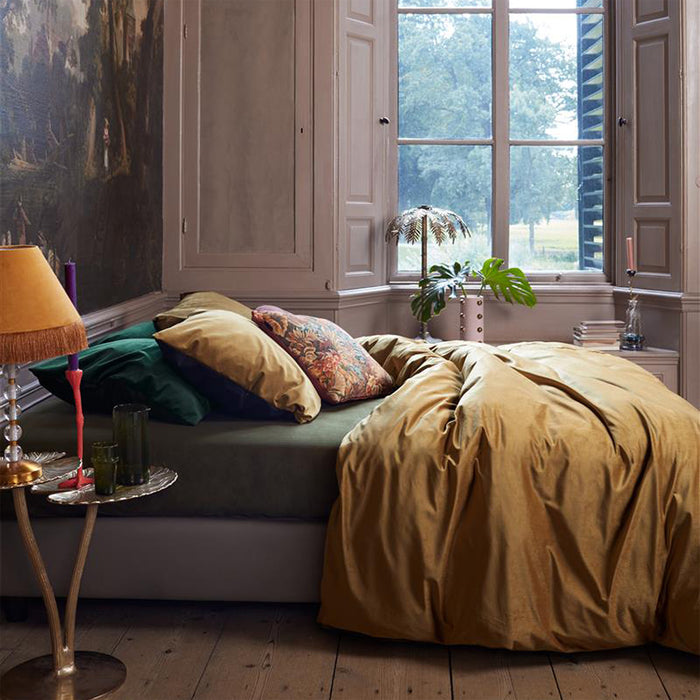 At Home by Beddinghouse Tender Dekbedovertrek 240 x 200/220 cm - Goud