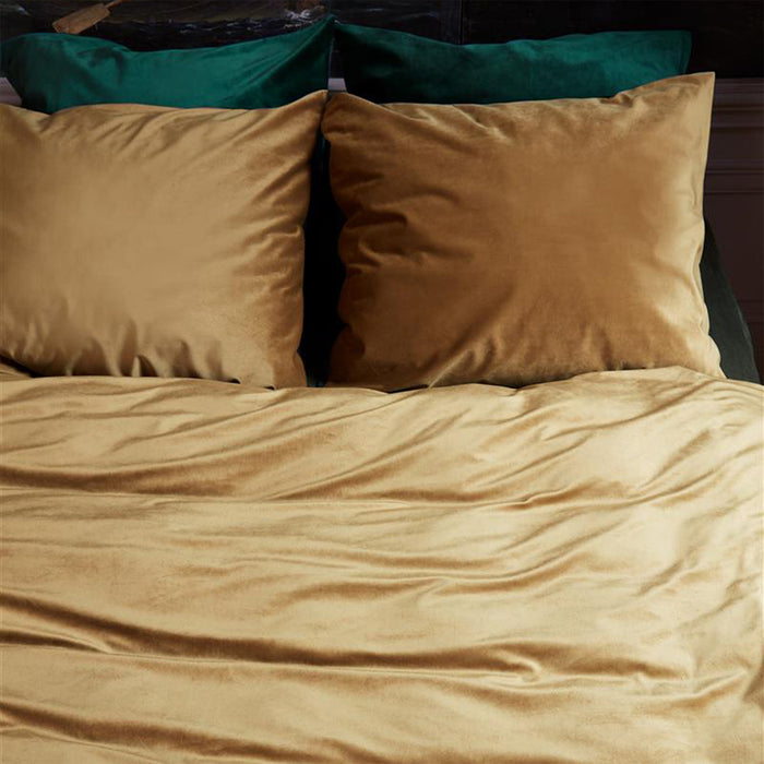 At Home by Beddinghouse Tender Dekbedovertrek 240 x 200/220 cm - Goud