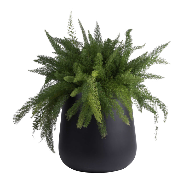 Vase The World Vermont Big Bloempot - Zwart