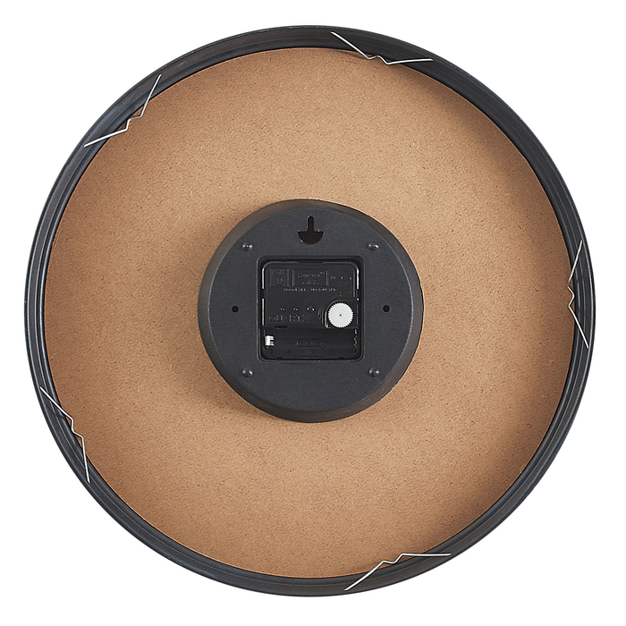 Beliani - DAVOS - Wandklok - Multicolor - Glas