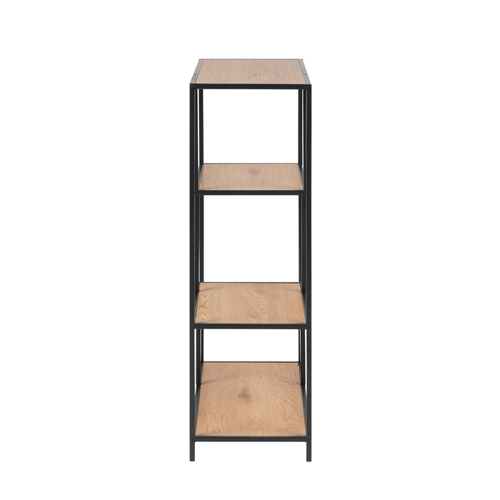 Lisomme Vic Boekenkast van Metaal en Hout - B 77 cm - Naturel