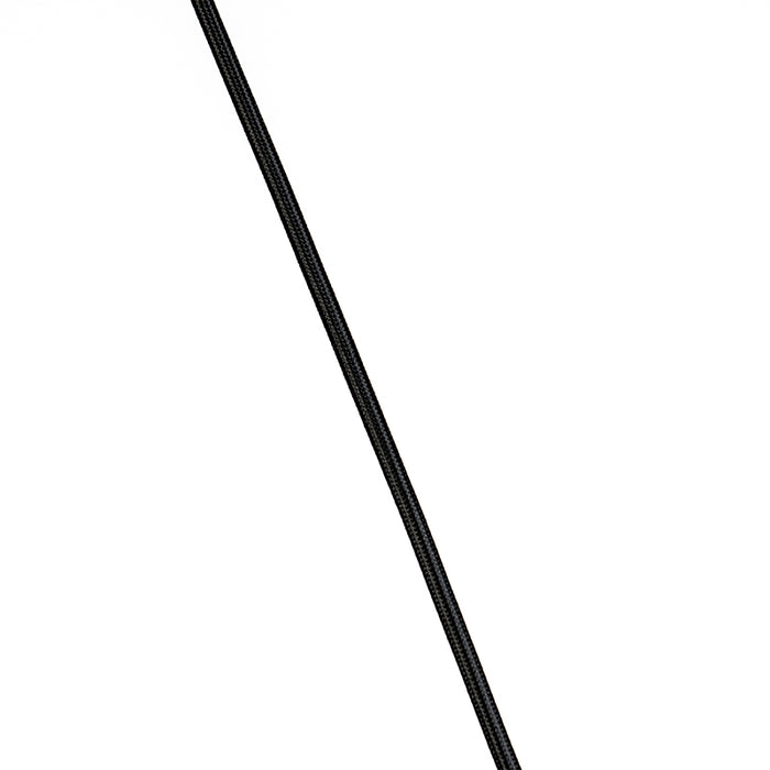 QAZQA Scandinavische hanglamp zwart met wit 2-laags - Claudius