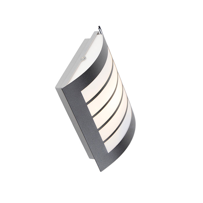 QAZQA Moderne buitenwandlamp zwart IP44 - Miro