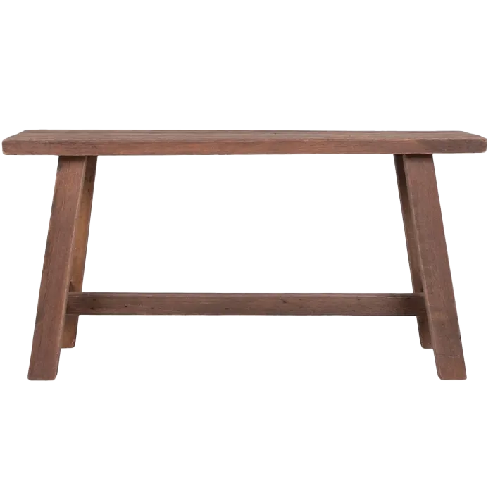 Artichok Jules teakhouten bankje - 90 x 25 cm