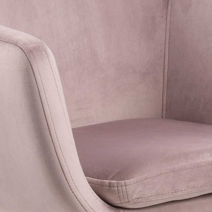 by fonQ basic Comfy Bureaustoel - Roze