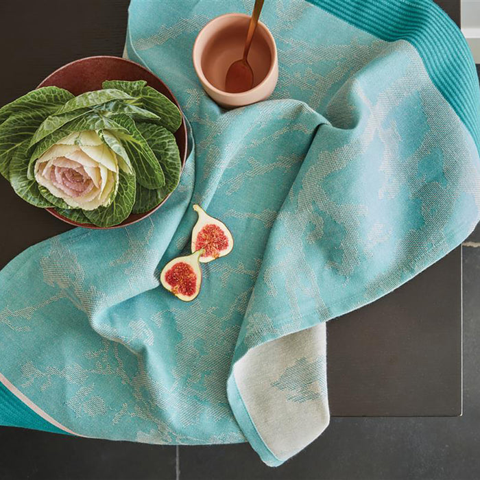 Beddinghouse x Van Gogh Museum Fleurir Theedoek 50 x 70 cm - Blauw